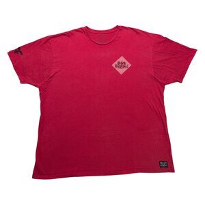 Rock Revival Short Sleeve Tshirt Mens Size 3XL Red Logo Print Casual Premium